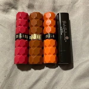 4 full size lipsticks